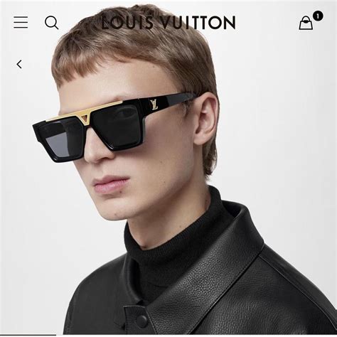 louis vuitton black and gold sunglasses|louis vuitton sunglasses original price.